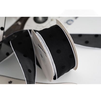 Ruban de flocon de neige transparent de Noël