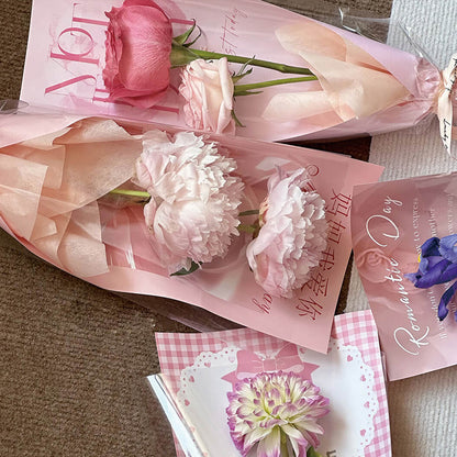 Flower Poster Paper, 7 × 20.8 Inch, 10 Sheets