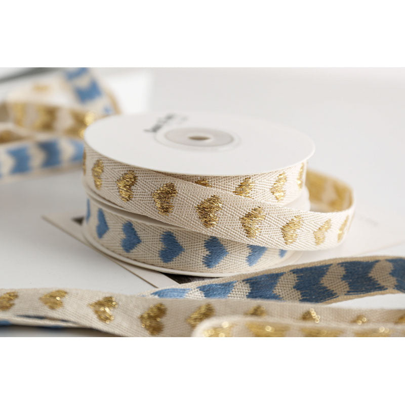 Heart Decorative Ribbon, 1.6 cm × 11 Yards