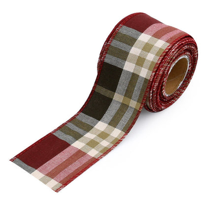 Classic Plaid Ribbon, 1.96 Inch × 5 Yards