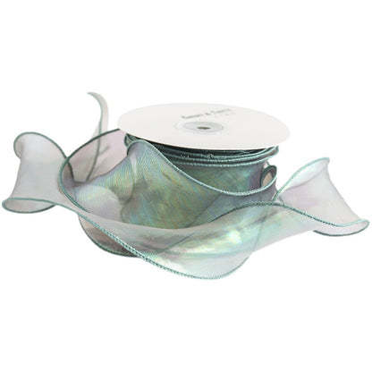 Ruban de flocon de neige transparent de Noël