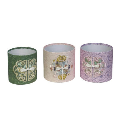 Embroidered Hug Bucket Box, Set of 2pcs