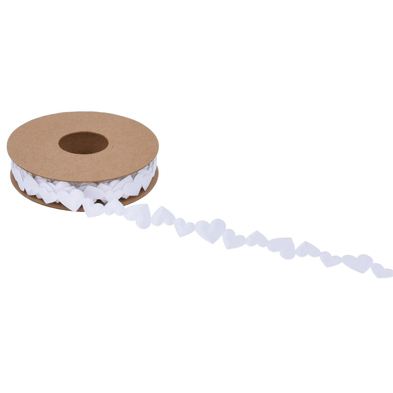 Love Embossed Ribbons