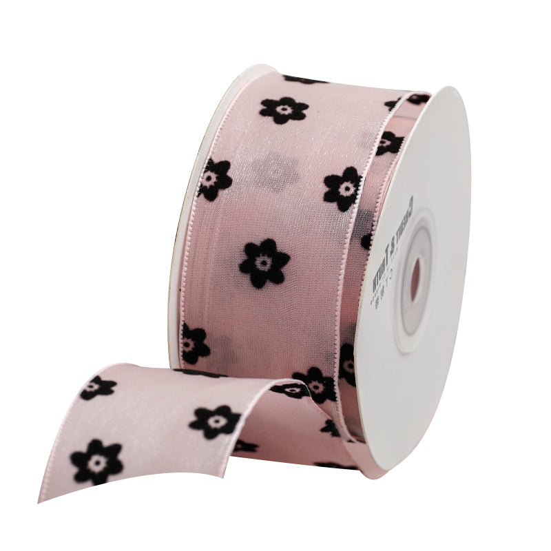 Black Velvet Vintage Ribbon, 1.5 Inch × 15 Yards