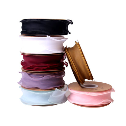 Fishtail Wave Bubble Ribbon, 4cm x 10 Yards