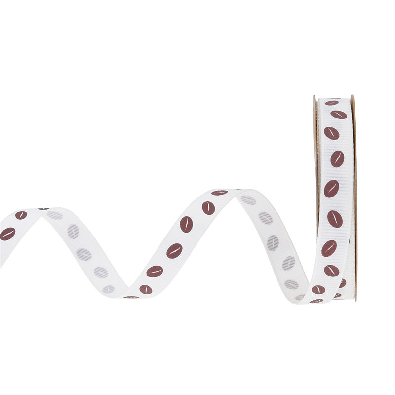 Coffee Bean Printed Ribbons