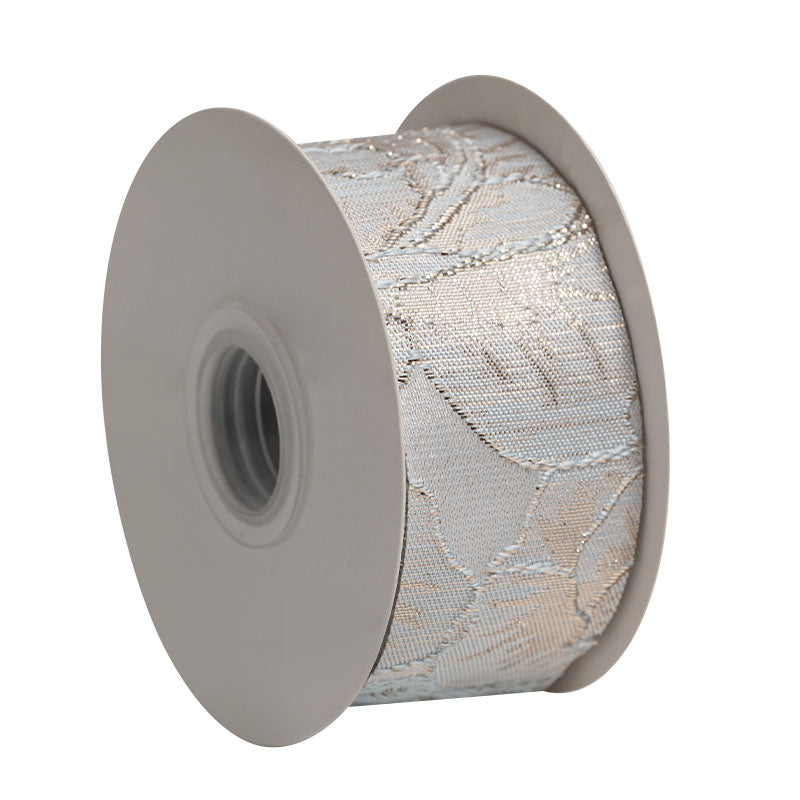 Floral Ribbon, 3.8 cm × 5 Yards