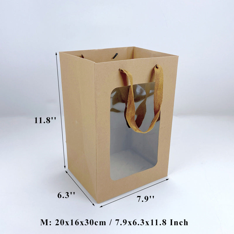 Hand Flower Gifts Bag