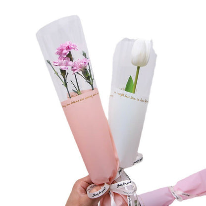 Flower Packaging Bags, 23 × 11.4 Inch, 20 Sheets