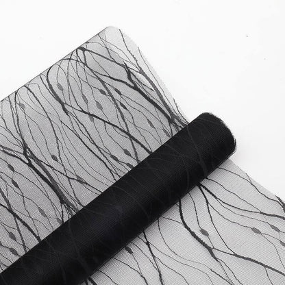 Caja de flores redonda de terciopelo 