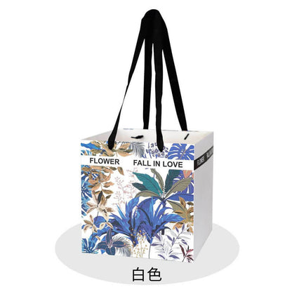 Tropical Style Tote Bag, 11 × 11 × 11 Inch