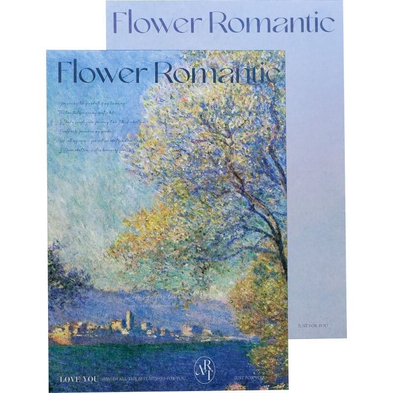 Painting Art Flower Paper, 13.8 × 19.7 Inch, 10 Sheets