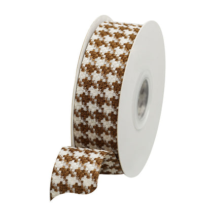 Cotton Ribbon, 2.5 cm × 9.9 Yards