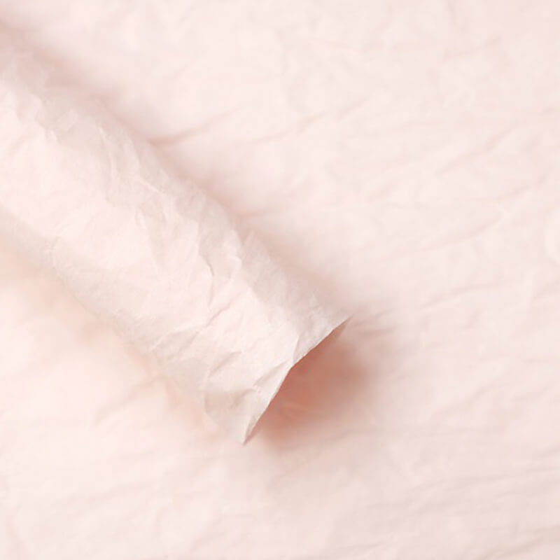 Hand Crumpled Fluffy Paper, 22 × 22 Inch, 5 Sheets