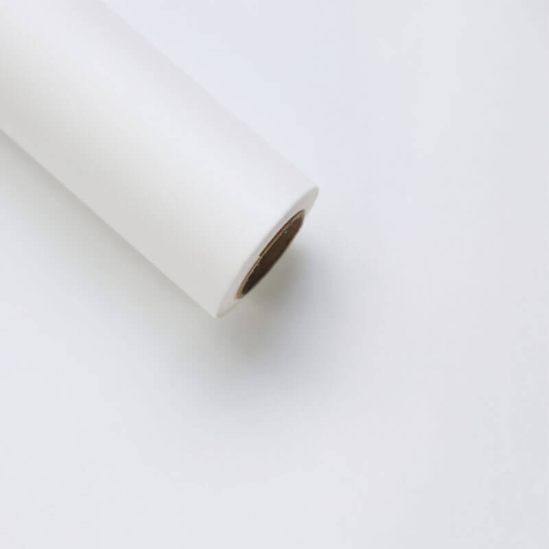 Caja de flores redonda de terciopelo 