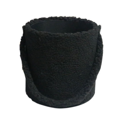 Boîte en velours en forme de cœur pour roses