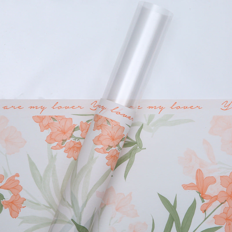 Single Bouquet Wrapping Paper, 12.2×20 Inch, 20 Sheets