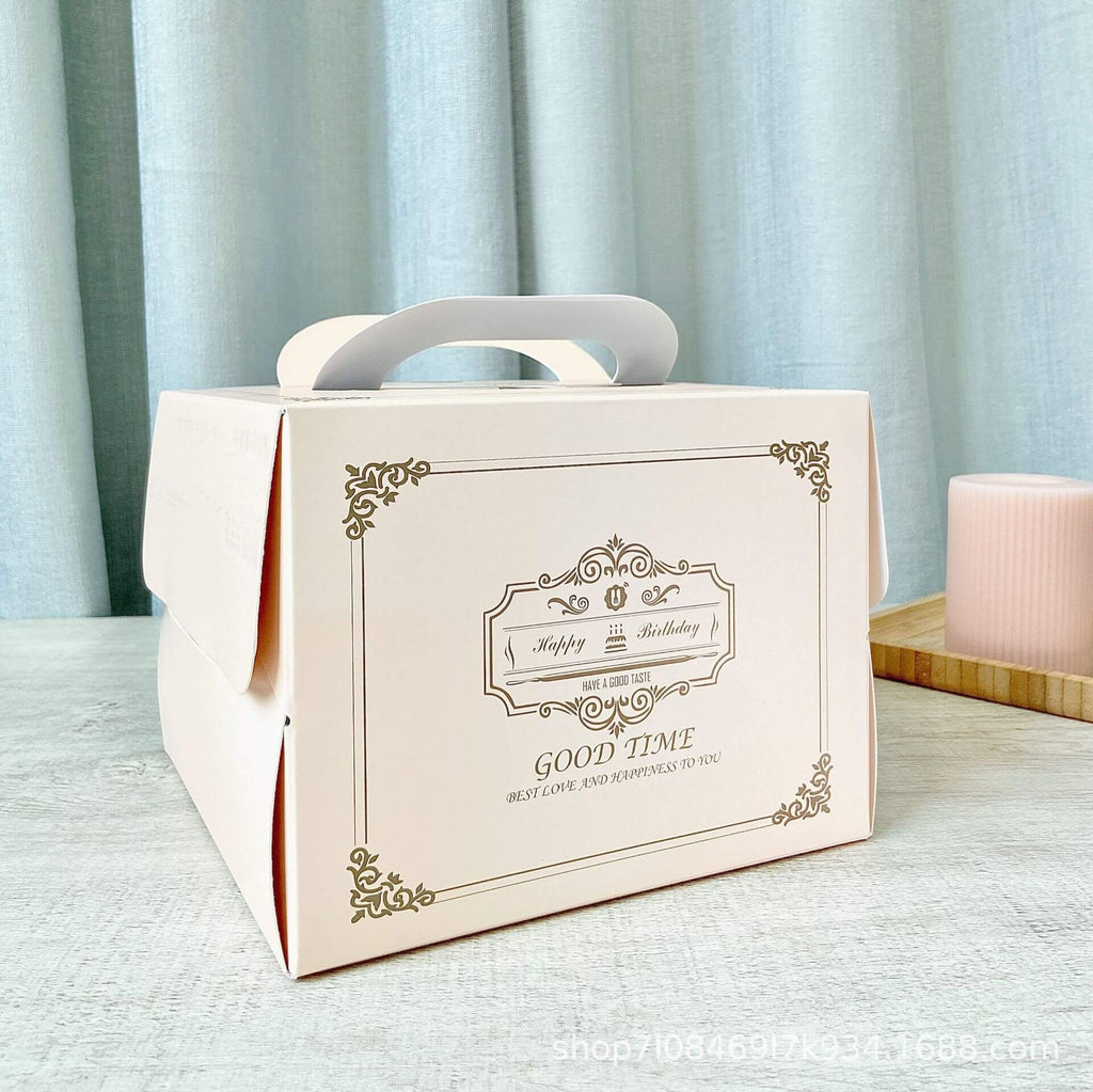 Caja de flores redonda de terciopelo 