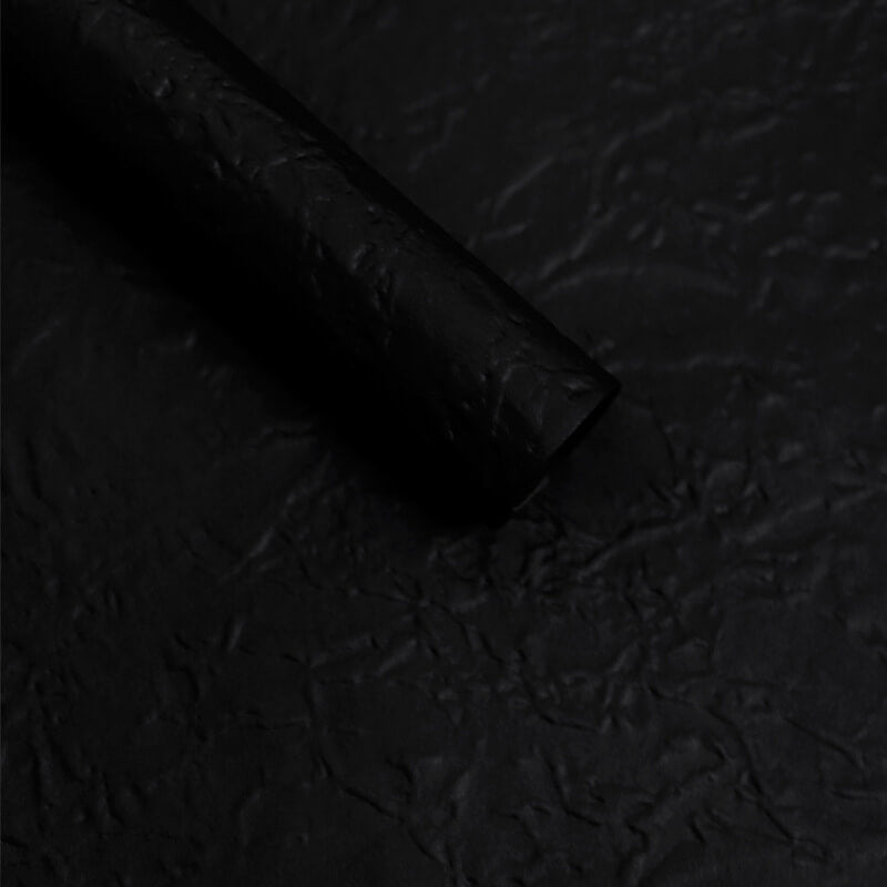 Caja de flores redonda de terciopelo 