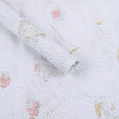 Hand-torn Art flower Paper, 19.7 × 22.8 Inch, 10 Sheets