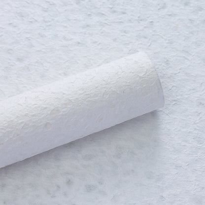 Boîte à fleurs ronde en velours 