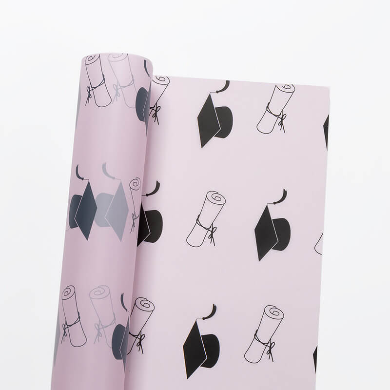 Floral Wrapping Paper, 22.5 × 22.5 Inch, 20 Sheets