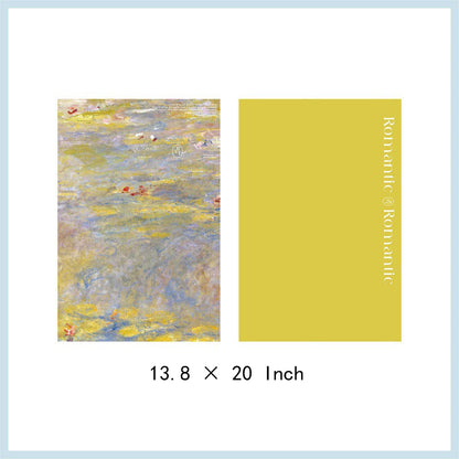 Boîte à fleurs ronde en velours 