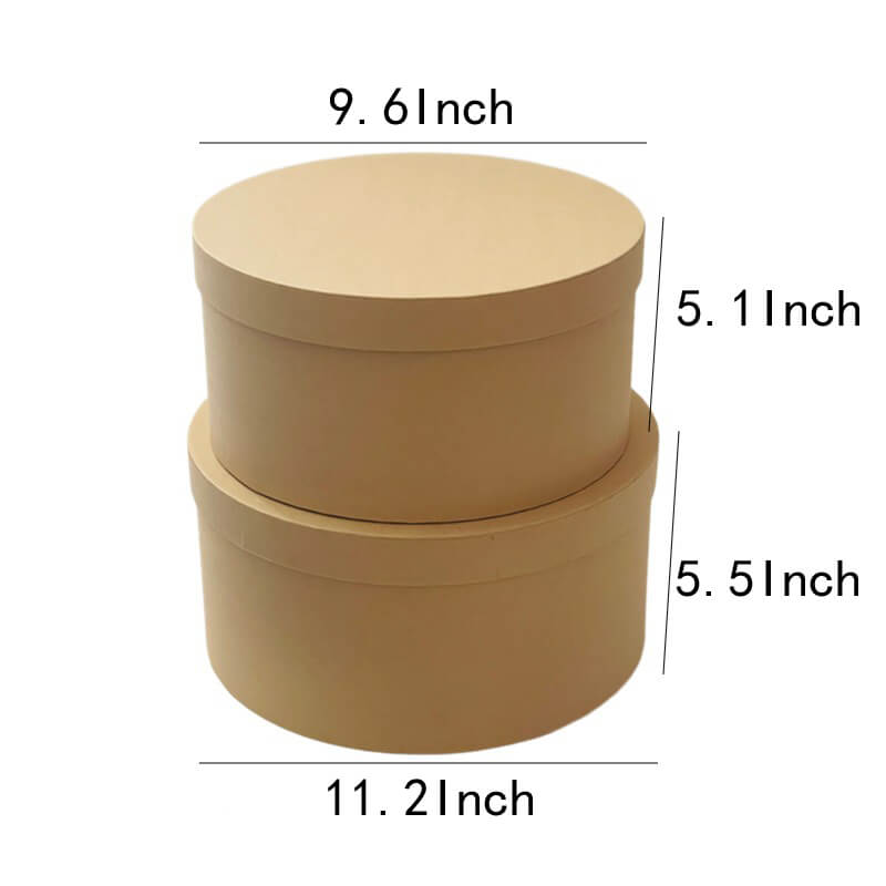 Kraft Paper Flower Gift Box