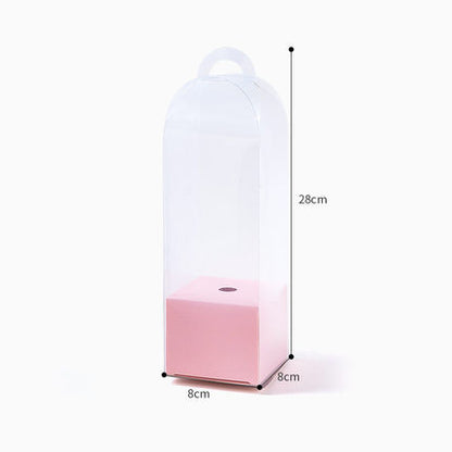 Sacs en papier à fleurs simples, 10 pièces