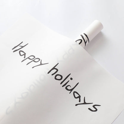 Papier d'emballage givré et imperméable pour fleurs coréennes 