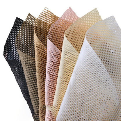 Colored Mesh WrappingPaper, 10 Sheets