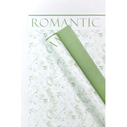 Art Flowers Wrapping Paper, 22.7 ×  22.7 Inch, 20 Sheets