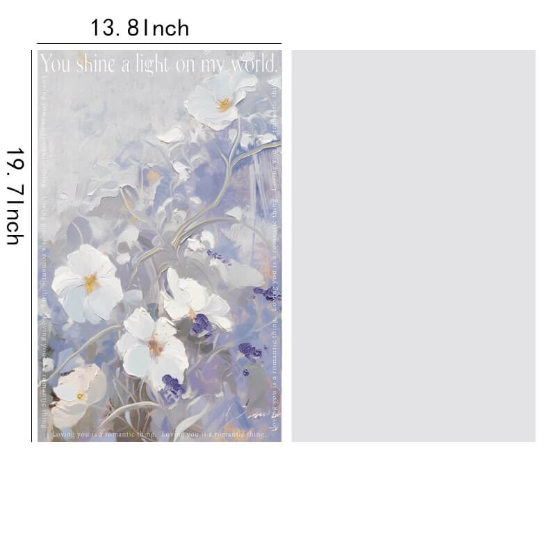 Painting Atmosphere Paper, 13.8 × 19.7 Inch, 10 Sheets