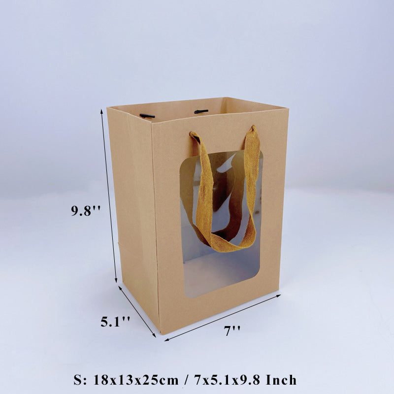 Hand Flower Gifts Bag