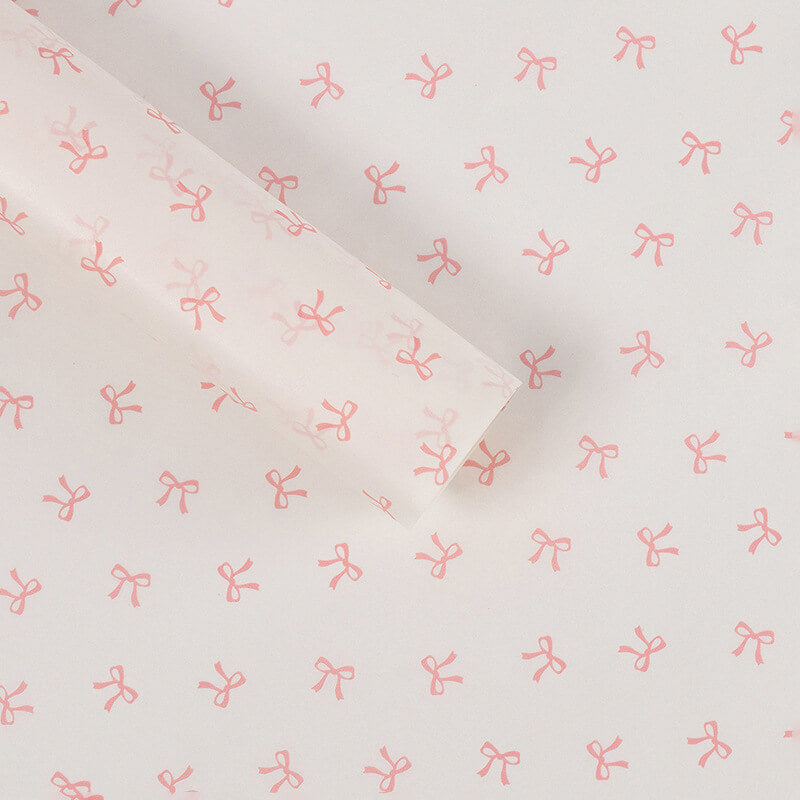 Bowknot Tissue Paper, 19.7 × 27.6 Inch, 20 Sheets