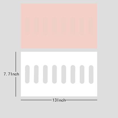 Floral Shaping Cards , 13 × 7.7 Inch, 10 Sheets