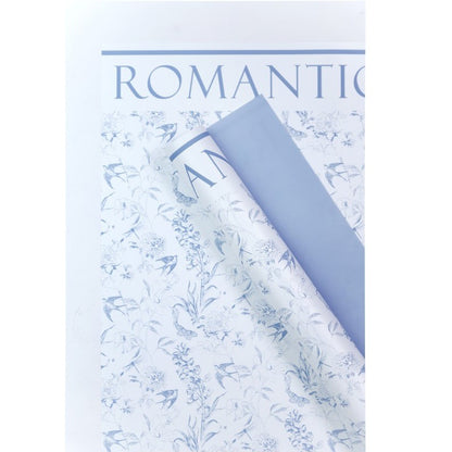 Art Flowers Wrapping Paper, 22.7 ×  22.7 Inch, 20 Sheets