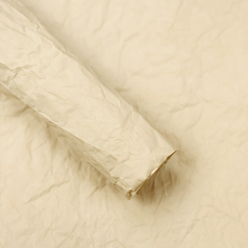 Hand Crumpled Fluffy Paper, 22 × 22 Inch, 5 Sheets