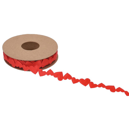 Ruban de flocon de neige transparent de Noël