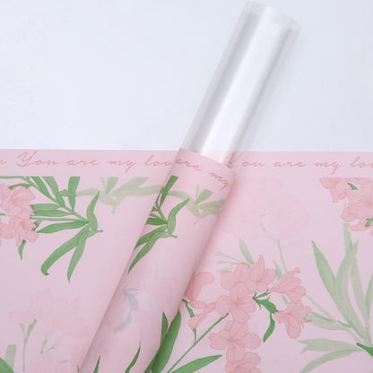 Single Bouquet Wrapping Paper, 12.2×20 Inch, 20 Sheets