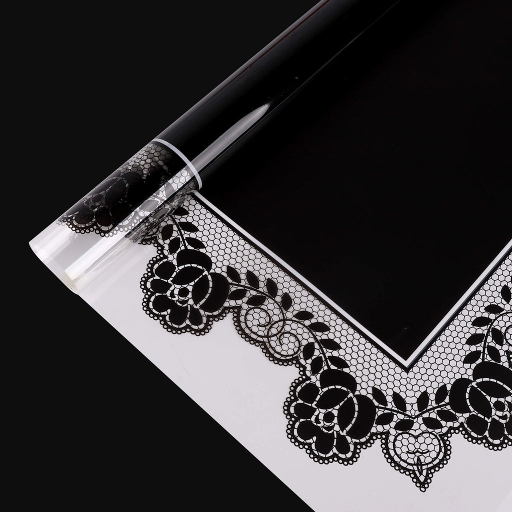 Lace Wrapping Paper, 22.5 × 22.5 Inch, 20 Sheets