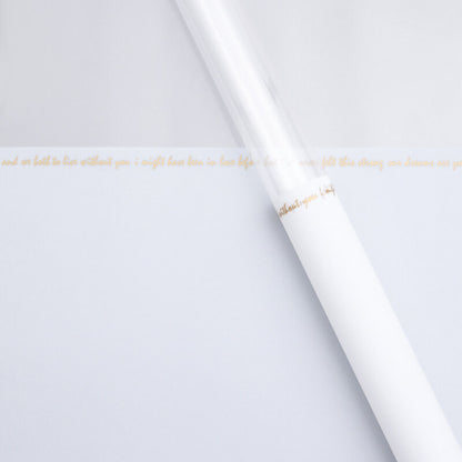 Flower Packaging Bags, 23 × 11.4 Inch, 20 Sheets