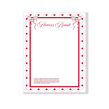 Flower Art Wrapping Paper, 15× 19.7 Inch, 10 Sheets