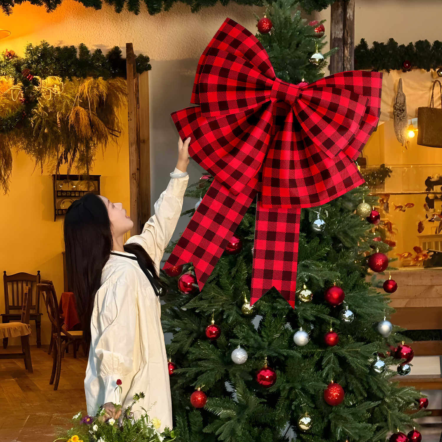 Christmas Bow Decorations