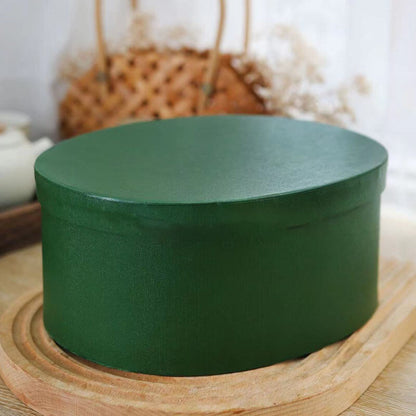Green Oval Gift Box