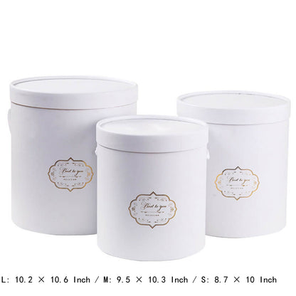 Flower Bucket Box, Set of 3pcs