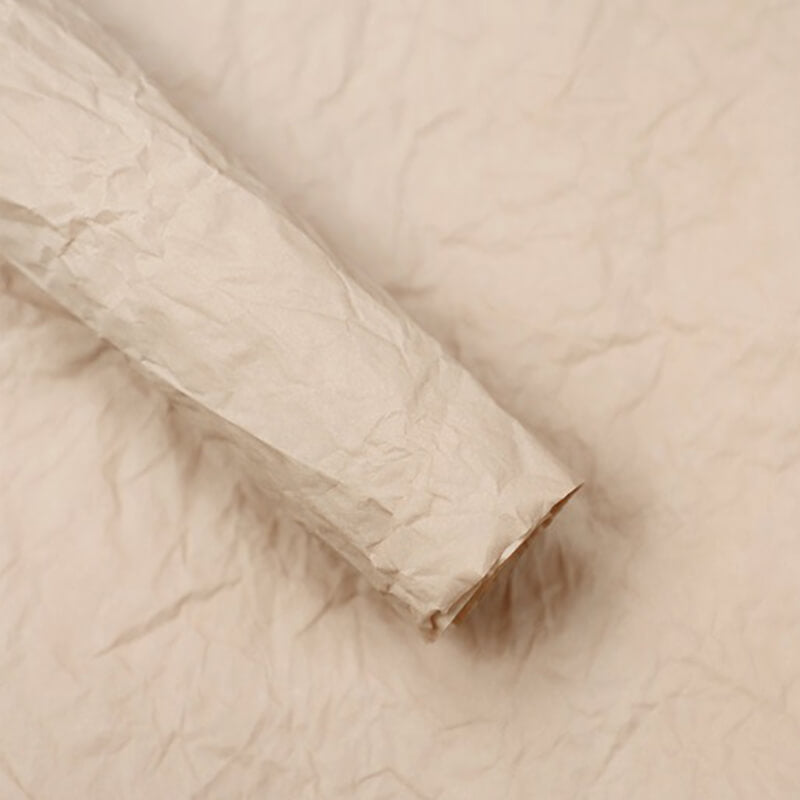 Hand Crumpled Fluffy Paper, 22 × 22 Inch, 5 Sheets