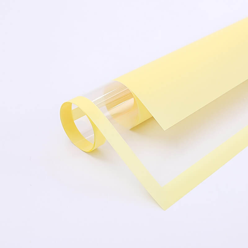 Flower Cellophane Paper, 22.5 × 22.5 Inch, 20 Sheets