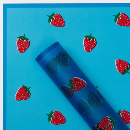 Caja de flores redonda de terciopelo 