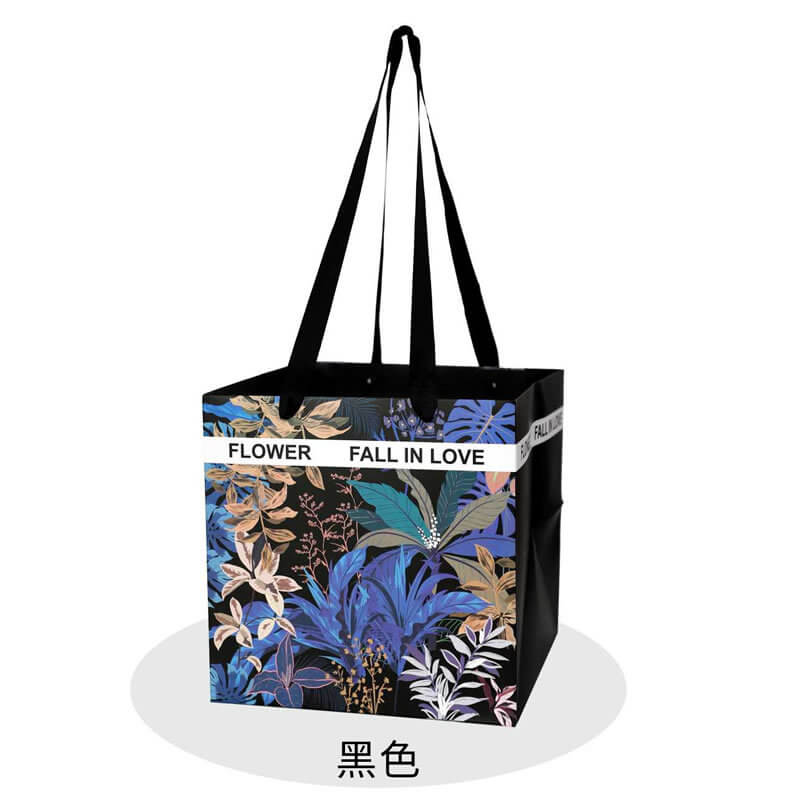 Tropical Style Tote Bag, 11 × 11 × 11 Inch